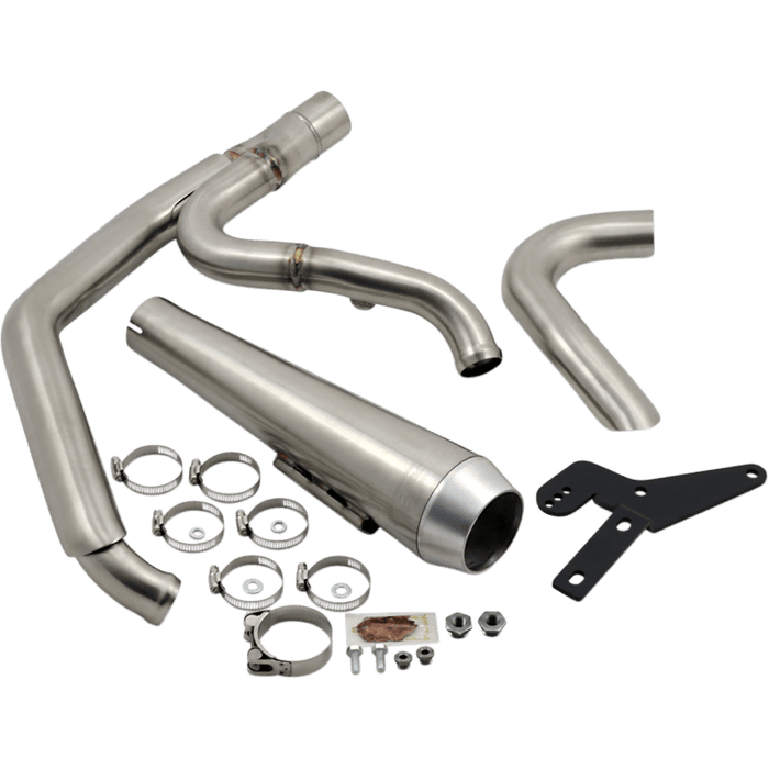 BASSANI XHAUST 18-21 FLSB EXHAUST RR3 2:1 SS - Driven Powersports Inc.1S81SS