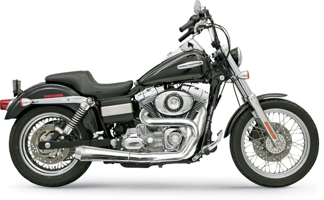 BASSANI XHAUST 91-17 DYNA ROAD RAGE 2:1 FS W/HS CHROME - Driven Powersports Inc.8105940114181D5250