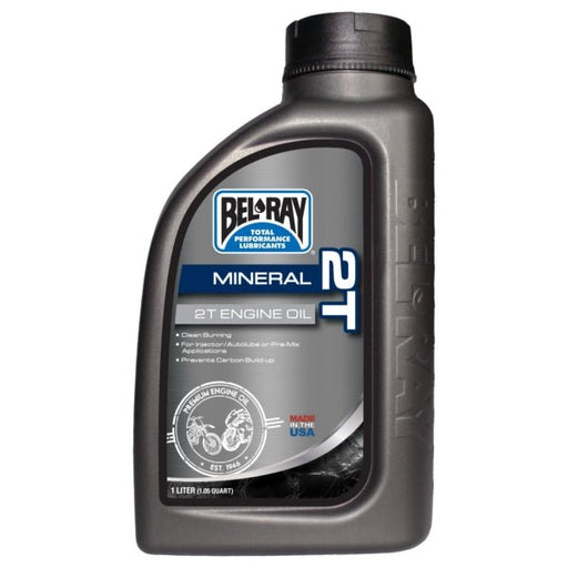 BEL-RAY MINERAL 2T ENGINE OIL (1L) - Driven Powersports Inc.690509200003300951150160