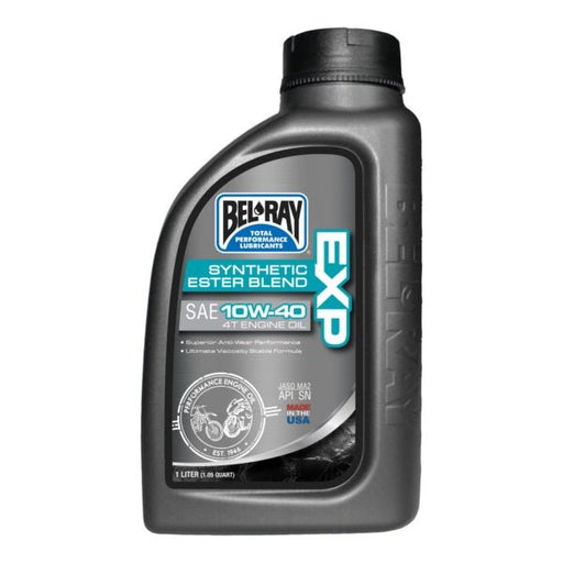 BEL-RAY SEMI-SYNTHETIC EXP 4T ENGINE OIL 10W40 (1L) - Driven Powersports Inc.690509200218301126150160