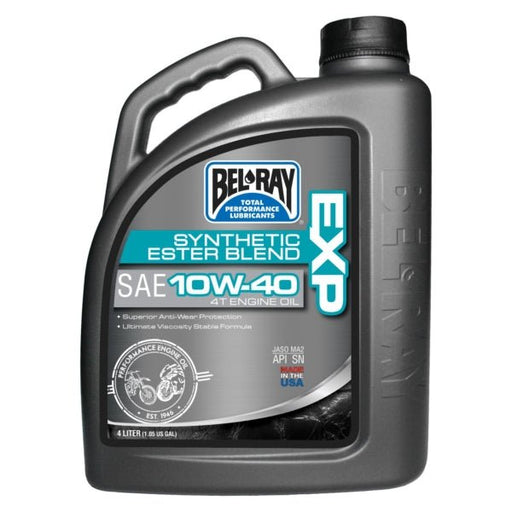 BEL-RAY SEMI-SYNTHETIC EXP 4T ENGINE OIL 10W40 (4L) - Driven Powersports Inc.10690509200222301126150185