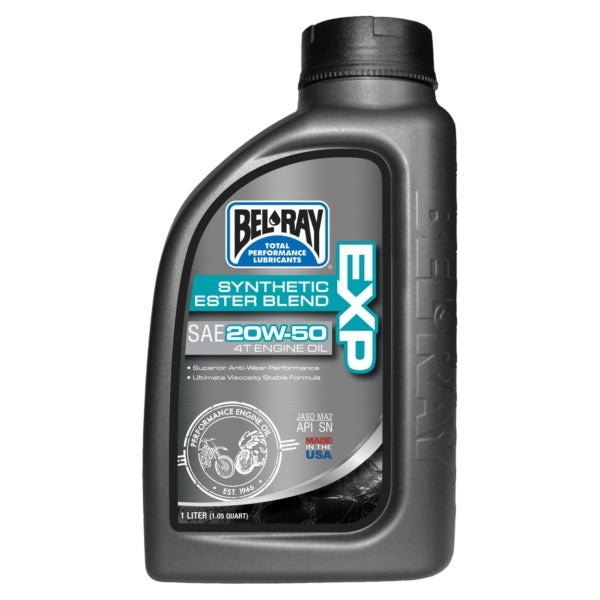 BEL-RAY SEMI-SYNTHETIC EXP 4T ENGINE OIL 20W50 (1L) - Driven Powersports Inc.690509400007300925150160