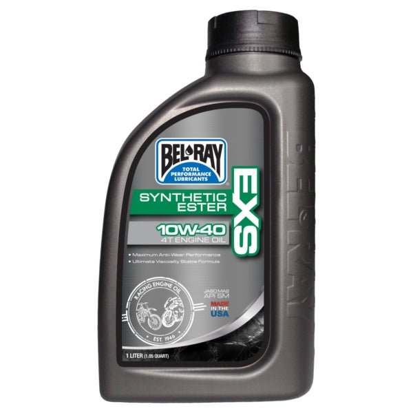 BEL-RAY SYNTHETIC EXS 4T ENGINE OIL 10W40 (1L) - Driven Powersports Inc.690509400045301702150160