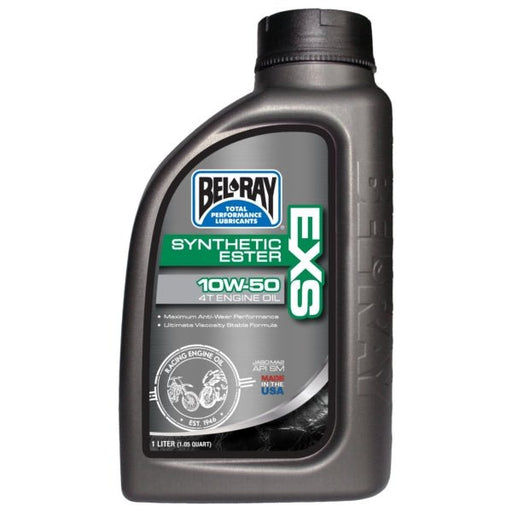 BEL-RAY SYNTHETIC EXS 4T ENGINE OIL 10W50 (1L) - Driven Powersports Inc.690509200287301840150160