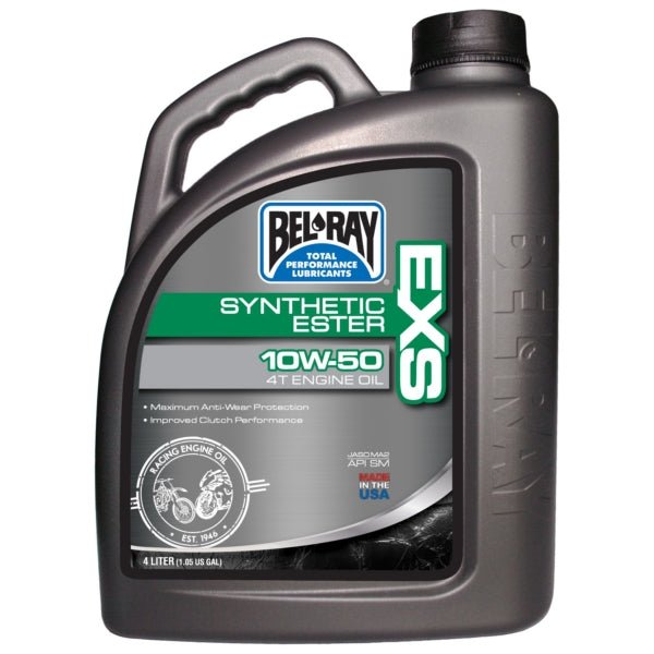 BEL-RAY SYNTHETIC EXS 4T ENGINE OIL 10W50 (4L) - Driven Powersports Inc.690509200294301840150185