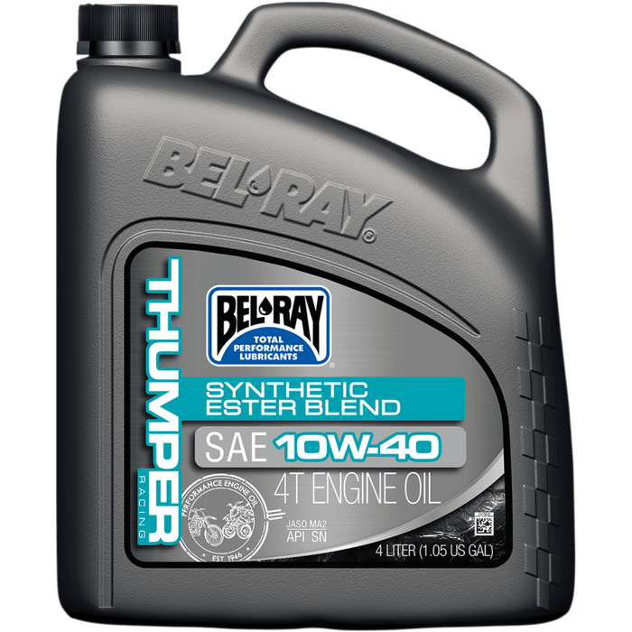 BEL-RAY THUMPER 4-STROKE 10W40- 4 LITER - Driven Powersports Inc.69050920078299520-4L