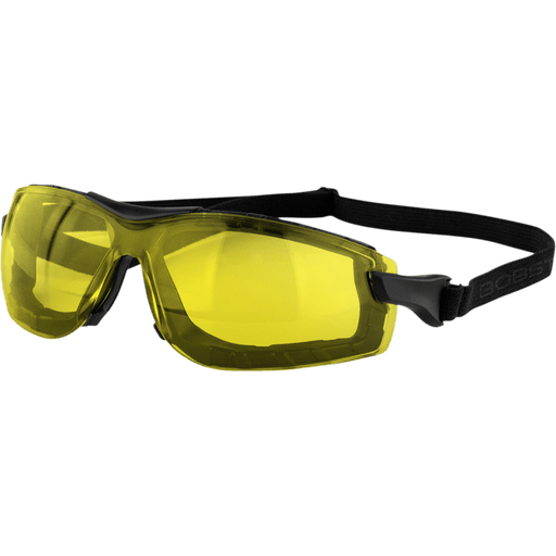 BOBSTER GUIDE SAFETY GOGGLE FRAMELESS YELLOW LENS (BGDE003) - Driven Powersports Inc.642608054407BGDE003