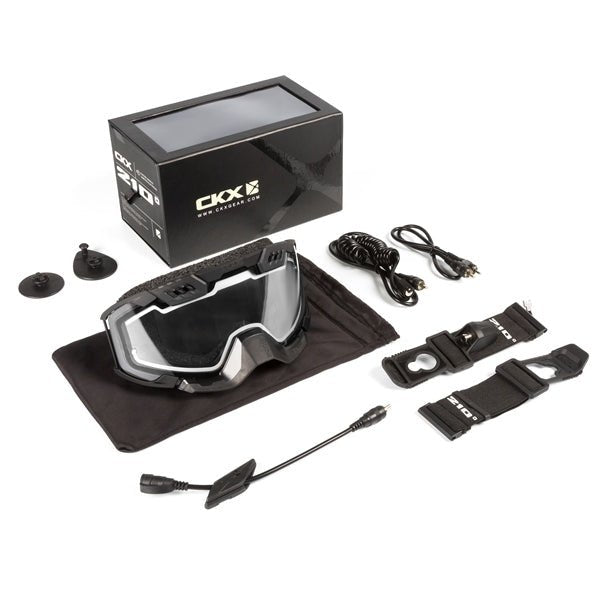 CKX ELECTRIC 210° GOGGLES WITH CONTROLLED VENTILATION FOR BACKCOUNTRY - Driven Powersports Inc.779420545797120353