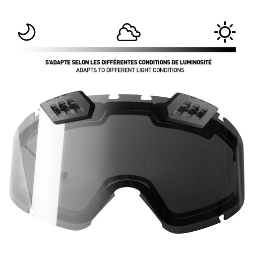 CKX <ELECTRIC PHOTOCHROMIC 210° GOGGLES LENS WITH ADJUSTABLE VENTILATION, WINTER - Driven Powersports Inc.120100