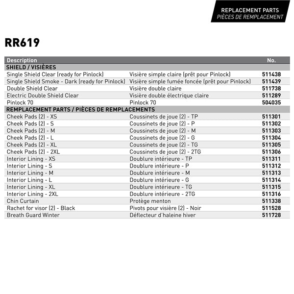 CKX RR619 FULL - FACE HELMET, SUMMER - Driven Powersports Inc.779421774226512861