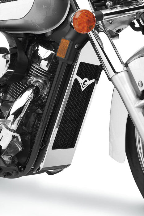 COBRA RADIATOR COVER - 05 - 9346 | HONDA SHADOW AERO 750 2004 - 2018 - Driven Powersports Inc.05 - 9346