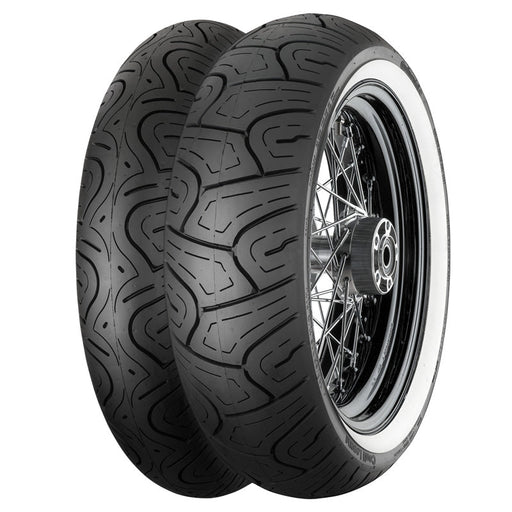 CONTINENTAL CONTI LEGEND/WHITEWALL TIRE 130/70-18 (63H) WW - FRONT (02403020000) - Driven Powersports Inc.401923876942502403020000