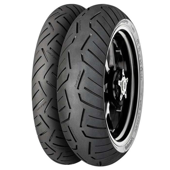 CONTINENTAL CONTI ROAD ATTACK 3 FRONT TIRE 120/70ZR18 (59W) - FRONT (02445020000) - Driven Powersports Inc.401923878005502445020000