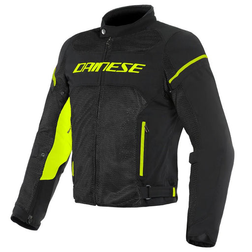 DAINESE AIR FRAME D1 TEX JACKET - BLACK/BLACK/FLUO-YELLOW (48) (1735196-N49-48) - Driven Powersports Inc.80526444951331735196-N49-48