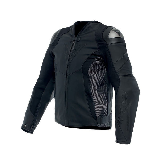 DAINESE AVRO 5 LEATHER JACKET 48 (BLACK/ANTHRACITE) (15300001 - 604 - 48) - Driven Powersports Inc.805101963951615300001 - 604 - 48