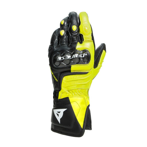 DAINESE CARBON 3 LONG GLOVES - BLACK/FLUO-RED/WHITE (XXXL) - Driven Powersports Inc.80510192392351815925-631-XXXL