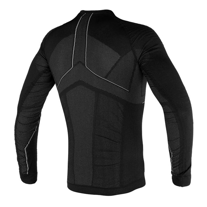 DAINESE D-CORE AERO TEE LS BLACK/ANTHRACITE (XS) - Driven Powersports Inc.80526444948771915964-604-M