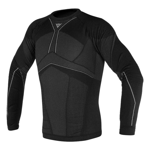 DAINESE D-CORE AERO TEE LS BLACK/ANTHRACITE (XS) - Driven Powersports Inc.80526444948771915964-604-M