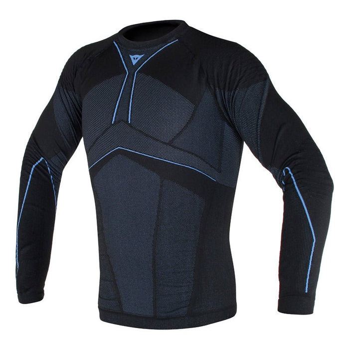 DAINESE D-CORE AERO TEE LS BLACK/COBALT-BLUE (S) (1915964-607-XS/S) - Driven Powersports Inc.80526444949071915964-607-XS/S