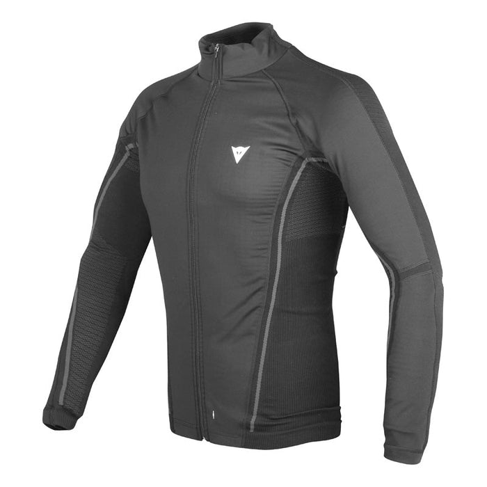 DAINESE D-CORE NO-WIND THERMO TEE LS BLACK/RED (XS) - Driven Powersports Inc.80526443309601915957-604-L