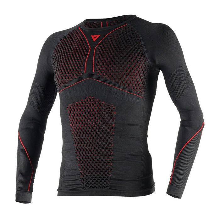 DAINESE D - CORE THERMO TEE LS BLACK/RED - Driven Powersports Inc.80526443903531915932 - 604 - L