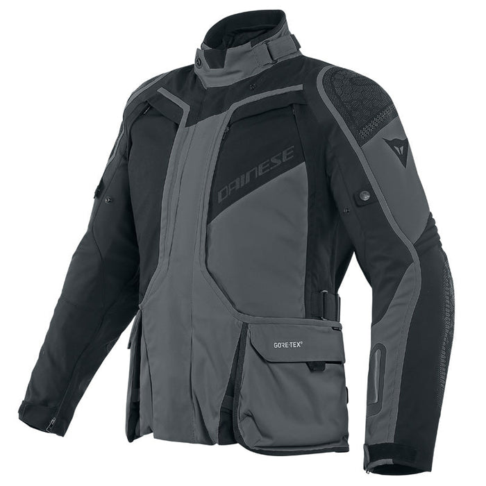 DAINESE D-EXPLORER 2 GORE-TEX JACKET - EBONY/BLACK (50) (1593993-34C-50) - Driven Powersports Inc.80510191234731593993-34C-50