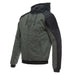 DAINESE DAEMON-X SAFETY HOODIE FULL ZIP GREEN/BLACK 52 - Driven Powersports Inc.80510195026671735263-731-52