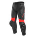 DAINESE DELTA 3 LEATHER PANTS - BLACK/BLACK/FLUO - RED (64) - Driven Powersports Inc.80526448114071553705 - P75 - 54