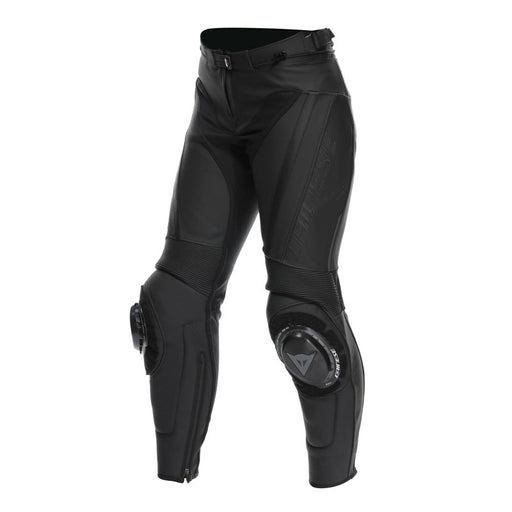 DAINESE DELTA 4 LEATHER PANTS WMN - NOIR (52) (15500006 - 631 - 52) - Driven Powersports Inc.805101964062815500006 - 631 - 52