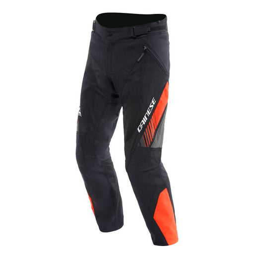 DAINESE DRAKE 2 AIR ABSOLUTSHELL PANTS - BLACK/RED - FLUO (44) (16700002 - 628 - 44) - Driven Powersports Inc.805101964096316700002 - 628 - 44