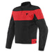 DAINESE ELETTRICA AIR TEX JACKET - BLACK/BLACK/RED (64) - Driven Powersports Inc.80510192695391735248-H43-46