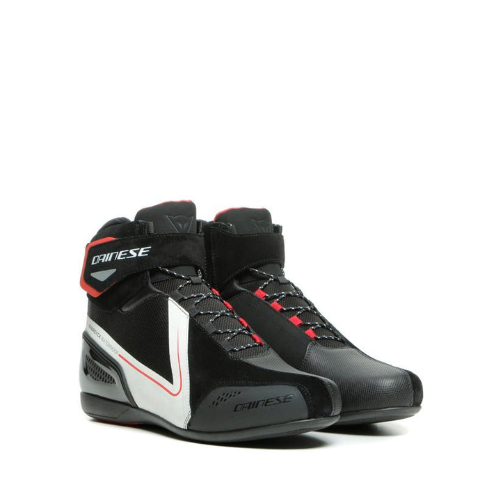 DAINESE ENERGYCA D-WP SHOES - BLACK/WHITE/RED (40) (1775226-A66-40) - Driven Powersports Inc.80510191442871775226-A66-40