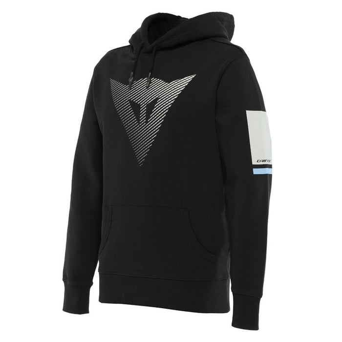 DAINESE FADE HOODIE - BLACK/COOL - GRAY/WHITE (2XL) - Driven Powersports Inc.80510193992051896862 - 41G - XS