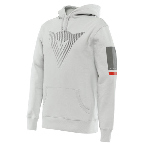 DAINESE FADE HOODIE - GLACIER GRAY/DARK GRAY/RED (2XL) - Driven Powersports Inc.80510193991441896862 - 38G - XS