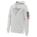 DAINESE FADE HOODIE - GLACIER GRAY/DARK GRAY/RED (2XL) - Driven Powersports Inc.80510193991441896862 - 38G - XS