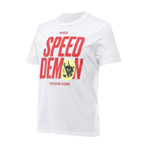 DAINESE KNEE DOWN T - SHIRT - BRILLANT WHITE (L) (18900010 - 32L - L) - Driven Powersports Inc.805101963711618900010 - 32L - L