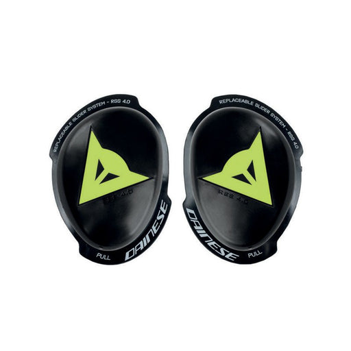 DAINESE KNEE SLIDER RSS 4.0 (FULL KIT) - BLACK/YELLOW - FLUO (1876220 - 620 - N) - Driven Powersports Inc.80510196734801876220 - 620 - N