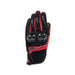 DAINESE MIG 3 AIR TEX GLOVES - BLACK/RED (L) (1815961-B78-L) - Driven Powersports Inc.80510197010911815961-B78-L