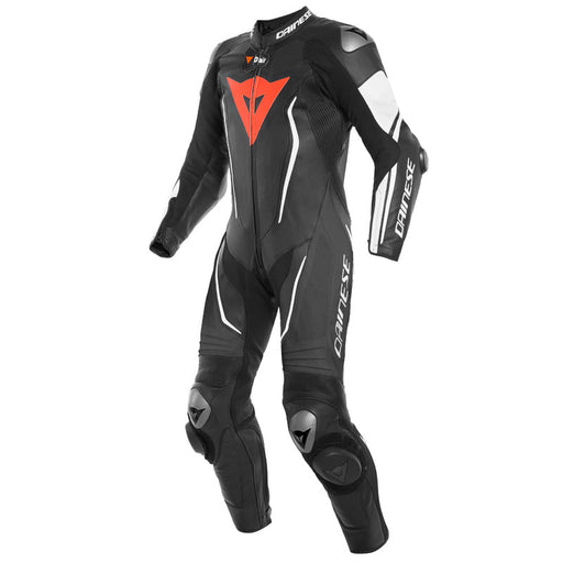 DAINESE MISANO 2 D-AIR PERF. 1PC SUIT BLACK/BLACK/WHITE (48) (1D10028-948-48) - Driven Powersports Inc.80526449110461D10028-948-48