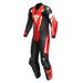 DAINESE MISANO 3 PERF. D - AIR 1PC LEATHER SUIT - BLACK/RED/FLUO - RED (44) (1D10031 - 12I - 44) - Driven Powersports Inc.80510195299541D10031 - 12I - 44