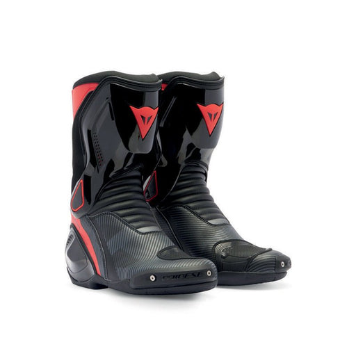 DAINESE NEXUS 2 BOOTS BLACK/LAVA RED/IRON-GATE (40) (1795229-31J-40) - Driven Powersports Inc.80510197011761795229-31J-40