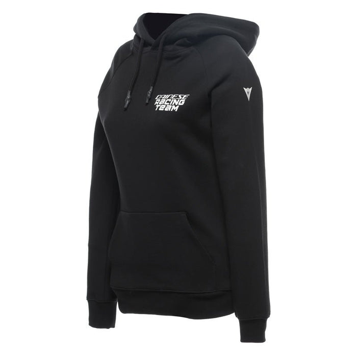 DAINESE RACING HOODIE LADY BLACK/WHITE 2XL - Driven Powersports Inc.80510194950992896881-622-XS