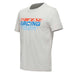 DAINESE RACING T-SHIRT LIGHT-GRAY/RED (2XL) - Driven Powersports Inc.80510194935381896876-78H-XS