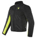 DAINESE SAURIS 2 D - DRY JACKET - BLACK/BLACK/FLUO - YELLOW (62) - Driven Powersports Inc.80510192646401654624 - N49 - 56