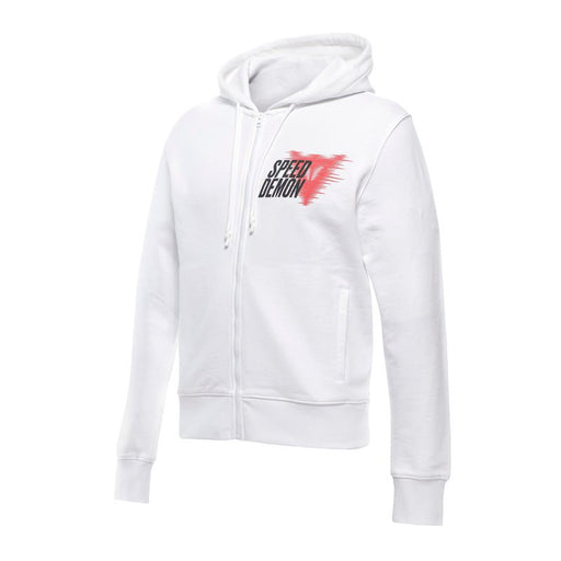 DAINESE SPEED DEMON VELOCE HOODIE - WHITE (L) (18900006 - 32L - L) - Driven Powersports Inc.805101963697318900006 - 32L - L