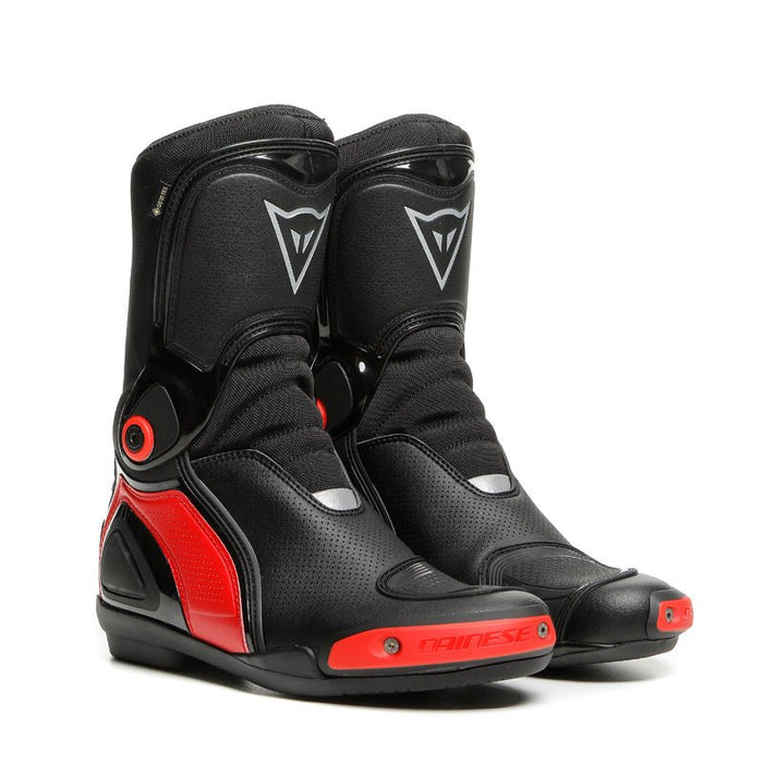 DAINESE SPORT MASTER GORE-TEX BOOTS - BLACK/RED (46) (1795234-B78-46) - Driven Powersports Inc.80510192375141795234-B78-46