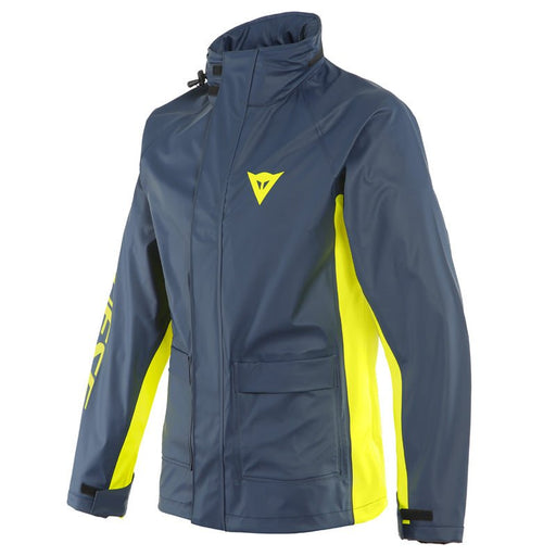 DAINESE STORM 2 UNISEX JACKET - BLACK-IRIS/FLUO-YELLOW (3XL) (1634297-87E-XXXL) - Driven Powersports Inc.80510192568431634297-87E-XXXL