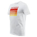 DAINESE STRIPES T-SHIRT - BLACK/WHITE (2XL) - Driven Powersports Inc.80510193962661896856-602-XS