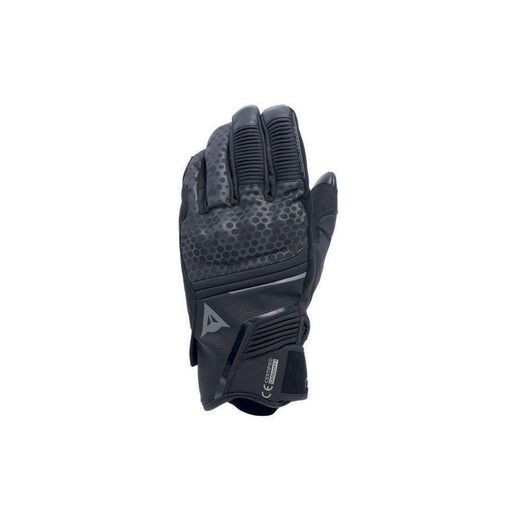 DAINESE TEMPEST 2 D-DRY SHORT GLOVES - BLACK (L) (18100006-001-L) - Driven Powersports Inc.805101967970318100006-001-L