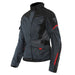 DAINESE TEMPEST 3 D-DRY LADY JACKET - EBONY/BLACK/LAVA-RED (54) - Driven Powersports Inc.80510194056472654642-80E-38